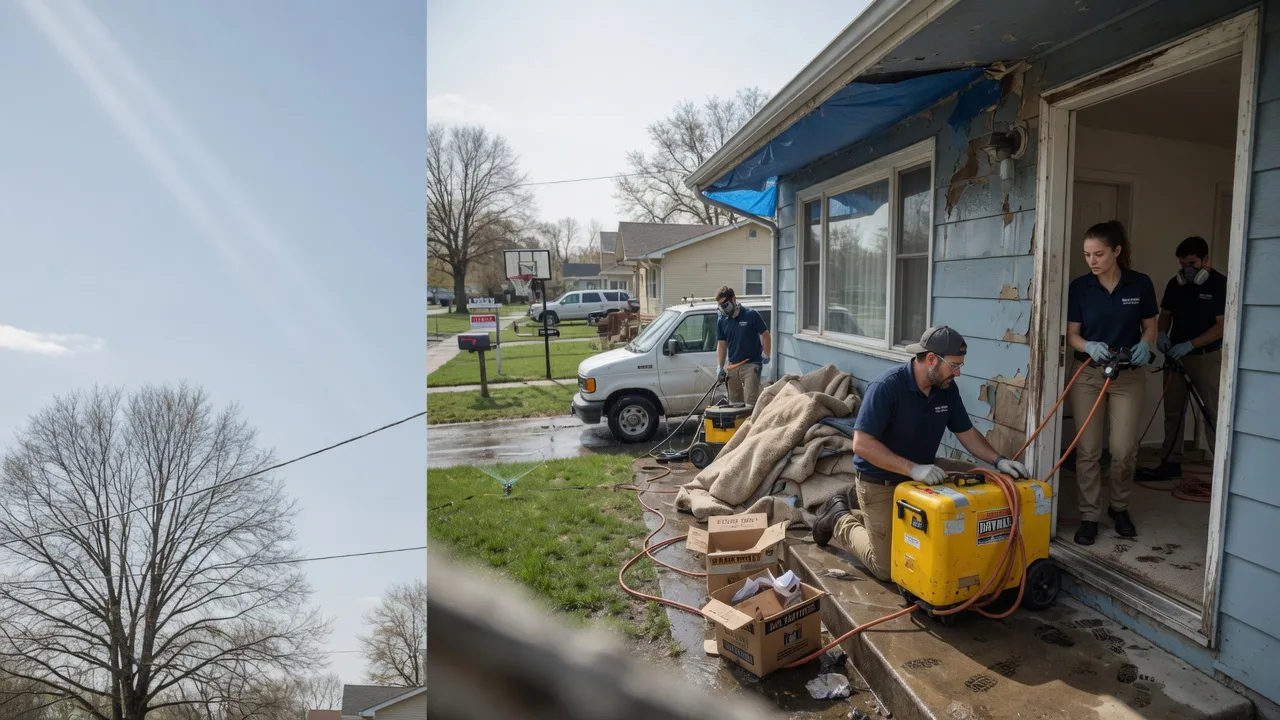 Basement Flood Cleanup in Hannibal, MO near me